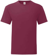 Fruit of the Loom Iconic 150 T-Shirt | Burgundy thumbnail 4