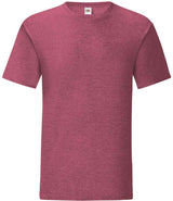 Fruit of the Loom Iconic 150 T-Shirt | Heather Burgundy thumbnail 4