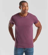 Fruit of the Loom Iconic 150 T-Shirt | Heather Burgundy thumbnail 1