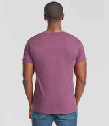 Fruit of the Loom Iconic 150 T-Shirt | Heather Burgundy thumbnail 2