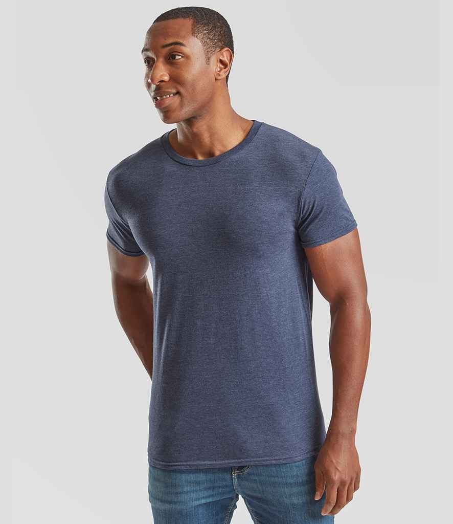Fruit of the Loom Iconic 150 T-Shirt | Heather Navy