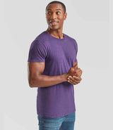 Fruit of the Loom Iconic 150 T-Shirt | Heather Purple thumbnail 3