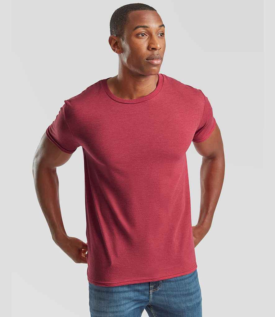 Fruit of the Loom Iconic 150 T-Shirt | Heather Red
