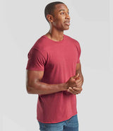 Fruit of the Loom Iconic 150 T-Shirt | Heather Red thumbnail 3