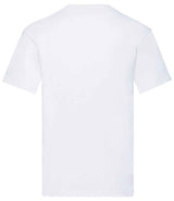 Fruit of the Loom Original V Neck T-Shirt | White thumbnail 5