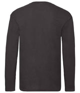 Fruit of the Loom Original Long Sleeve T-Shirt | Black thumbnail 5