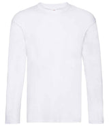 Fruit of the Loom Original Long Sleeve T-Shirt | White thumbnail 4