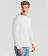 Fruit of the Loom Original Long Sleeve T-Shirt | White thumbnail 3