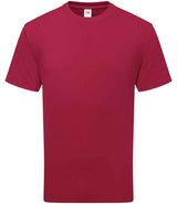 Fruit of the Loom Pure Cotton T-Shirt | Cranberry thumbnail 4