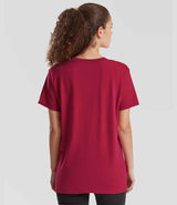 Fruit of the Loom Pure Cotton T-Shirt | Cranberry thumbnail 2