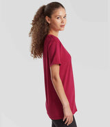 Fruit of the Loom Pure Cotton T-Shirt | Cranberry thumbnail 3