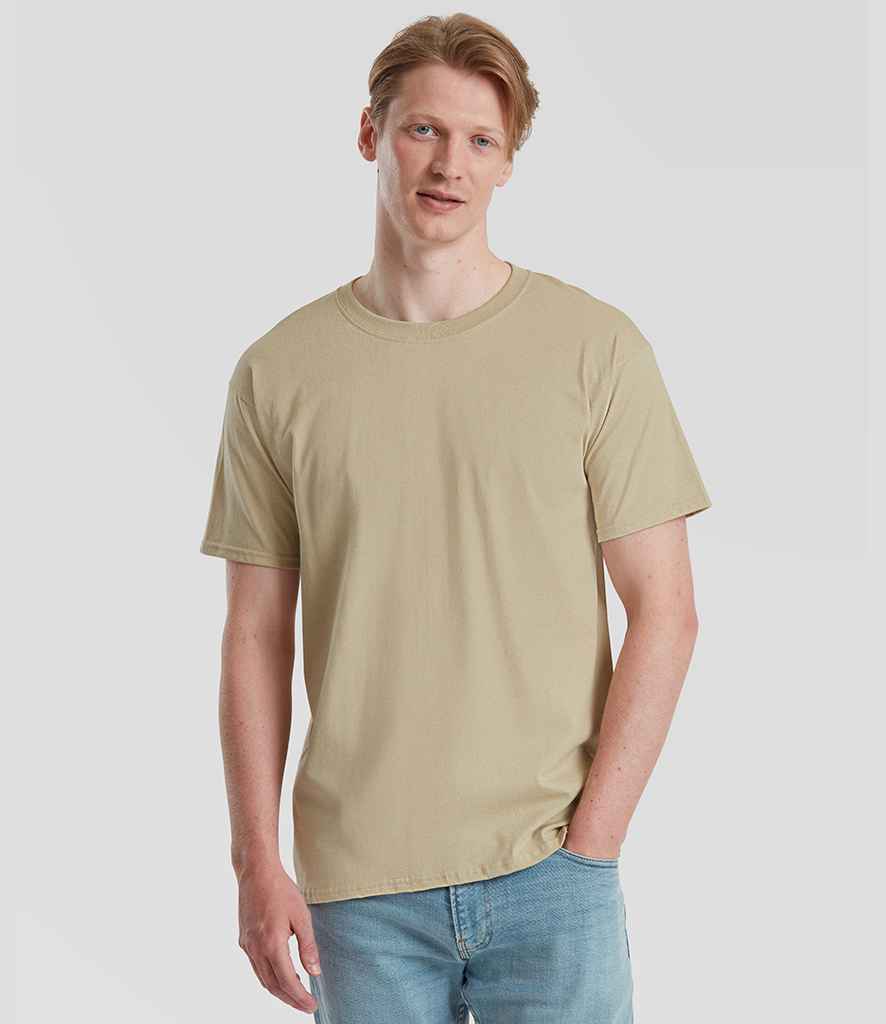 Fruit of the Loom Pure Cotton T-Shirt | Desert Sand