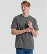Fruit of the Loom Pure Cotton T-Shirt | Light Graphite thumbnail 1