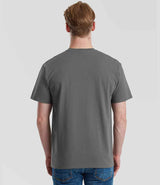 Fruit of the Loom Pure Cotton T-Shirt | Light Graphite thumbnail 2