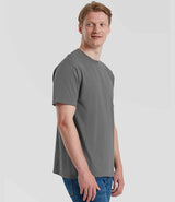 Fruit of the Loom Pure Cotton T-Shirt | Light Graphite thumbnail 3