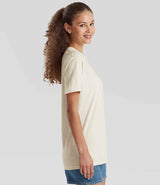 Fruit of the Loom Pure Cotton T-Shirt | Natural thumbnail 3
