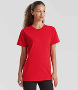 Fruit of the Loom Pure Cotton T-Shirt | Red thumbnail 1
