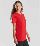 Fruit of the Loom Pure Cotton T-Shirt | Red thumbnail 3