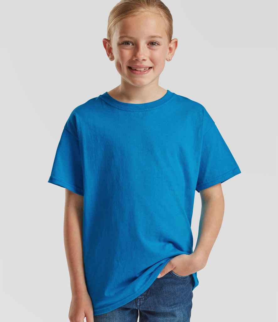 Fruit of the Loom Kids Value T-Shirt | Azure
