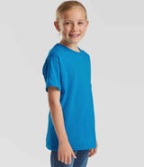 Fruit of the Loom Kids Value T-Shirt | Azure thumbnail 3
