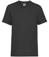 Fruit of the Loom Kids Value T-Shirt | Black thumbnail 4
