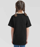 Fruit of the Loom Kids Value T-Shirt | Black thumbnail 2