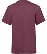 Fruit of the Loom Kids Value T-Shirt | Burgundy thumbnail 5