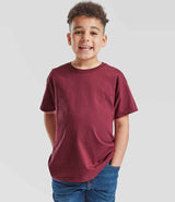 Fruit of the Loom Kids Value T-Shirt | Burgundy thumbnail 1