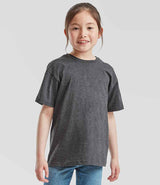 Fruit of the Loom Kids Value T-Shirt | Dark Heather thumbnail 1