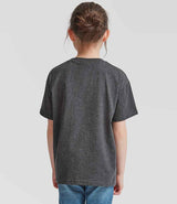 Fruit of the Loom Kids Value T-Shirt | Dark Heather thumbnail 2