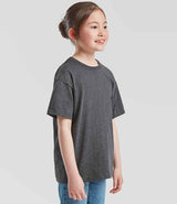 Fruit of the Loom Kids Value T-Shirt | Dark Heather thumbnail 3