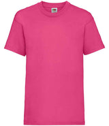 Fruit of the Loom Kids Value T-Shirt | Fuchsia thumbnail 4