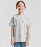 Fruit of the Loom Kids Value T-Shirt | Heather Grey thumbnail 1