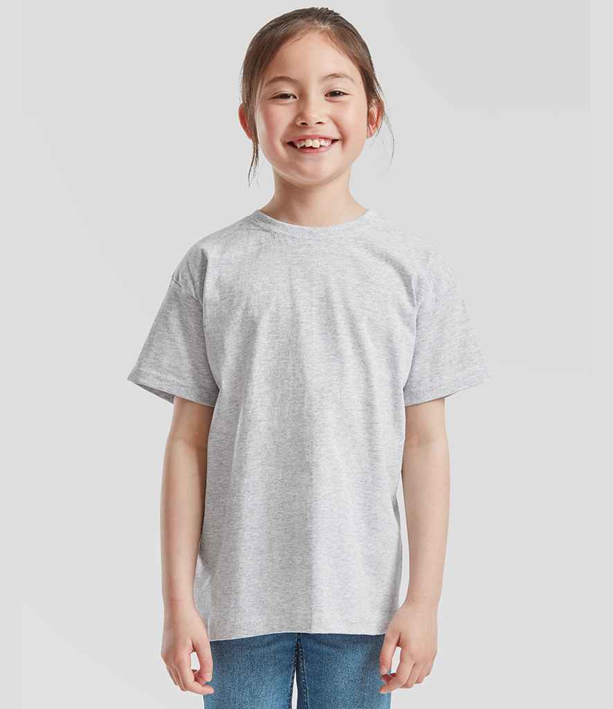 Fruit of the Loom Kids Value T-Shirt | Heather Grey
