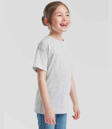 Fruit of the Loom Kids Value T-Shirt | Heather Grey thumbnail 3
