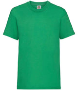 Fruit of the Loom Kids Value T-Shirt | Kelly Green thumbnail 3
