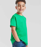 Fruit of the Loom Kids Value T-Shirt | Kelly Green thumbnail 1