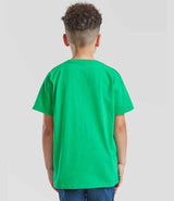 Fruit of the Loom Kids Value T-Shirt | Kelly Green thumbnail 2