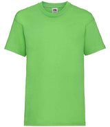 Fruit of the Loom Kids Value T-Shirt | Lime Green thumbnail 4