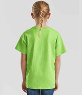 Fruit of the Loom Kids Value T-Shirt | Lime Green thumbnail 2