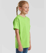 Fruit of the Loom Kids Value T-Shirt | Lime Green thumbnail 3