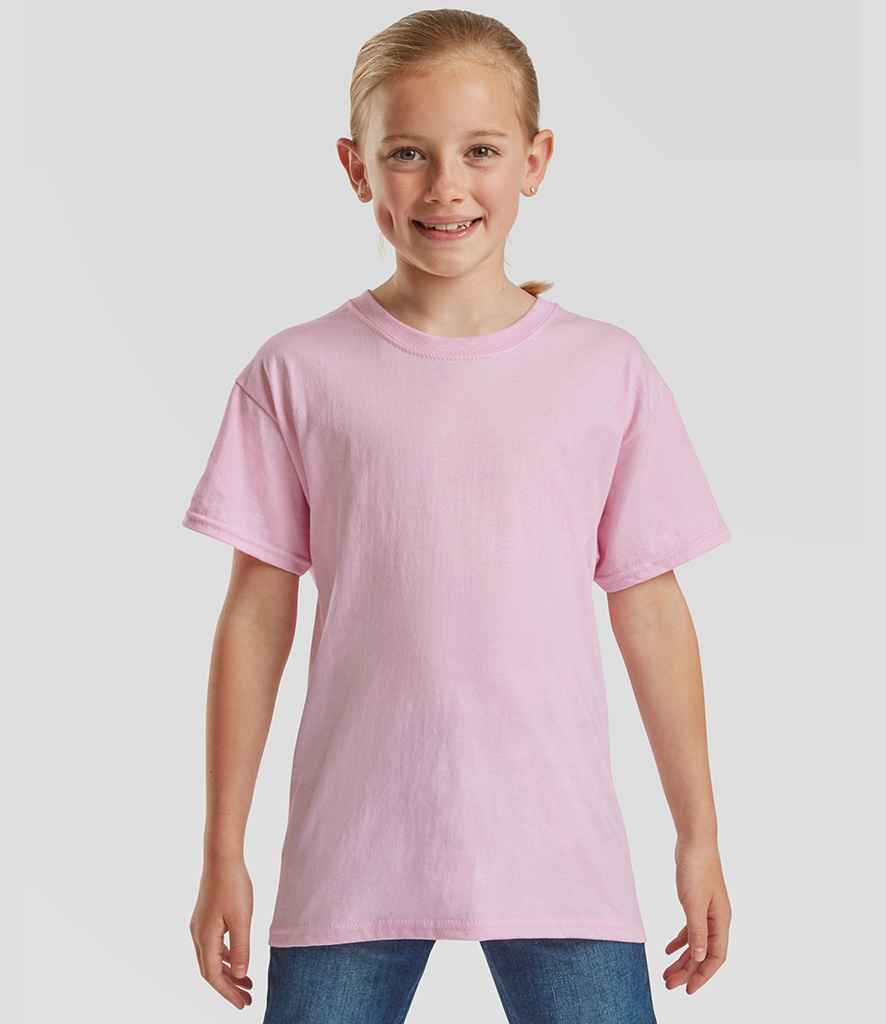 Fruit of the Loom Kids Value T-Shirt | Light Pink