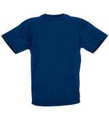 Fruit of the Loom Kids Value T-Shirt | Navy thumbnail 4