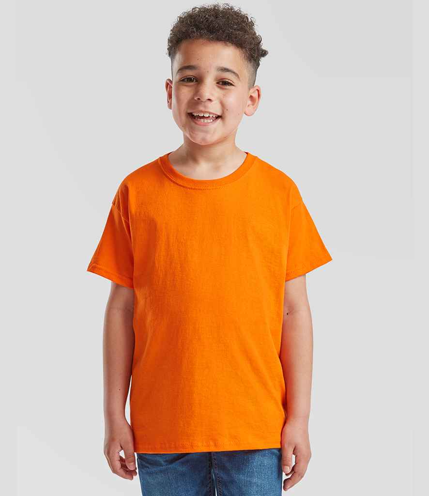Fruit of the Loom Kids Value T-Shirt | Orange
