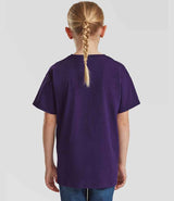 Fruit of the Loom Kids Value T-Shirt | Purple thumbnail 2