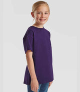 Fruit of the Loom Kids Value T-Shirt | Purple thumbnail 3