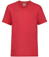 Fruit of the Loom Kids Value T-Shirt | Red thumbnail 4