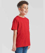 Fruit of the Loom Kids Value T-Shirt | Red thumbnail 3