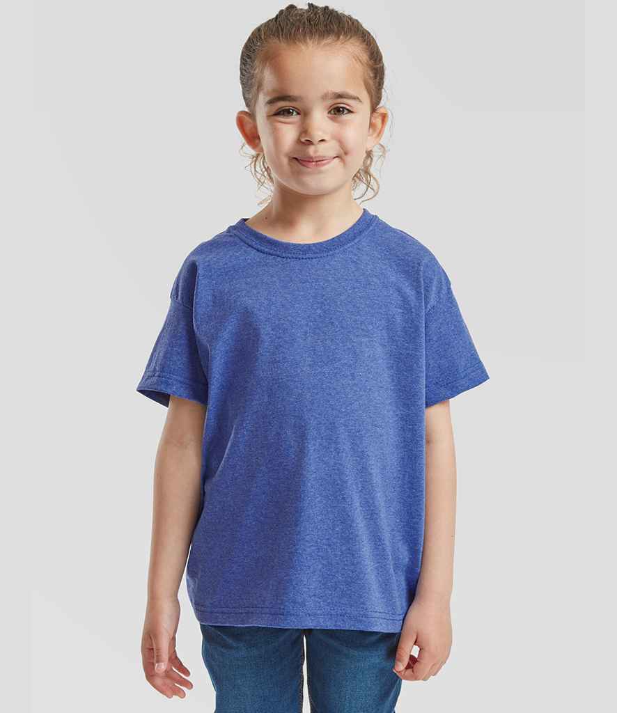 Fruit of the Loom Kids Value T-Shirt | Heather Royal