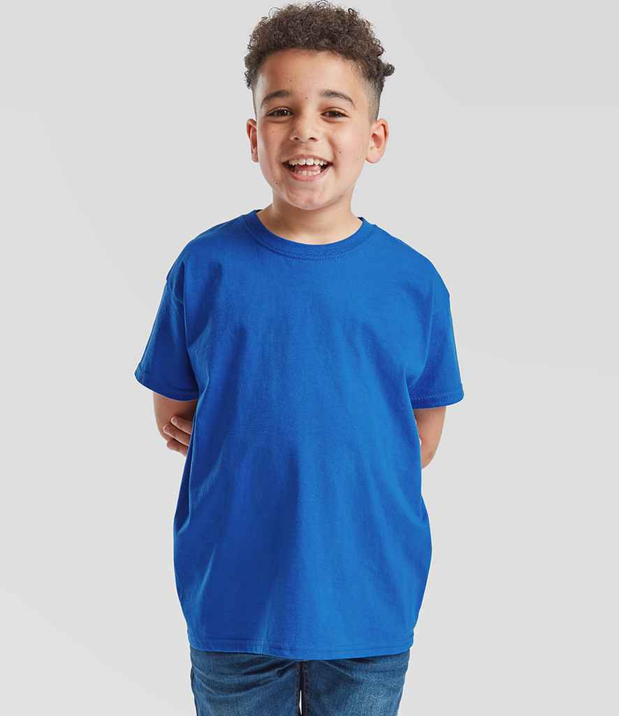 Fruit of the Loom Kids Value T-Shirt | Royal Blue